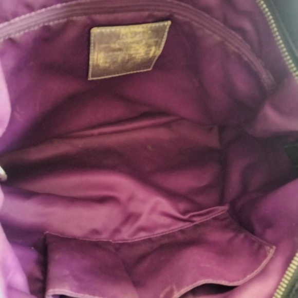 Coach Black Leather Purse Satchel Handbag - Picture 10 of 16